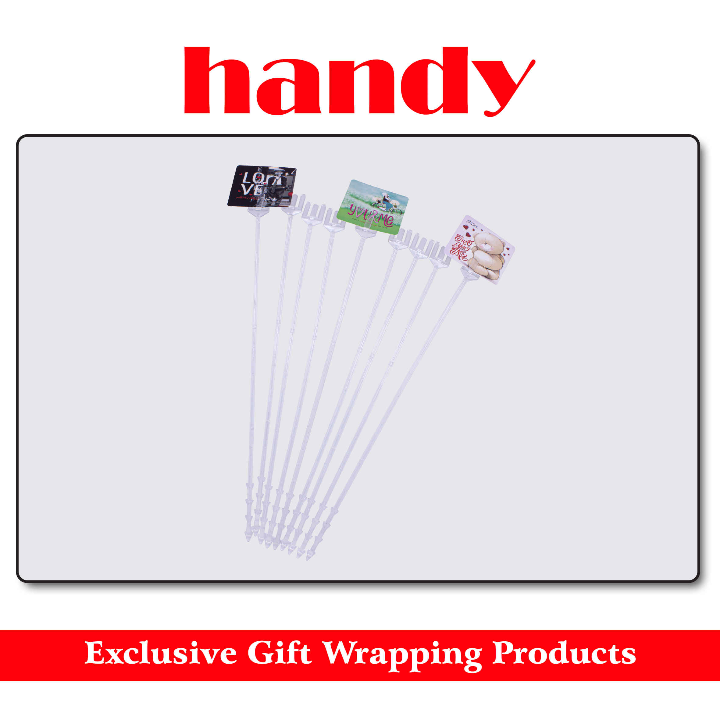 پایه کارت کریستال بزرگ 30سانتی - 40 عددی