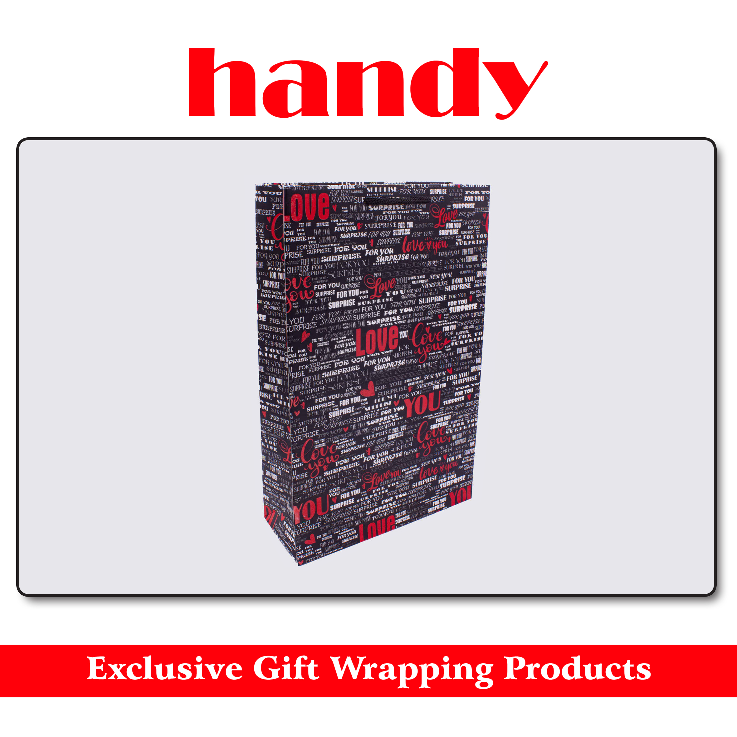 ساک هدیه سایز4 – عمودی (قلب جور)